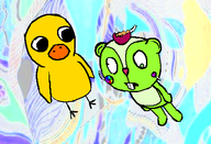 artist:harry_manback crossovers duck happy_tree_friends nutty the_duck_song // 458x312 // 164KB