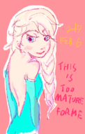 disney frozen queen_elsa virgin_killer_sweater // 500x786 // 263KB