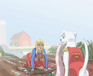 dc kara_zor-el krypto supergirl // 2000x1621 // 928KB