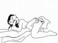 animated artist:grim crossovers disney doctor_doom lilo_and_stitch marvel mr._colympus_2025 nani_pelekai // 980x720 // 603KB