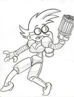 artist:king-cheetah my_life_as_a_teenage_robot nora_wakeman // 848x1098 // 153KB