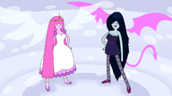 adventure_time crossovers marceline panty_and_stocking_with_garterbelt princess_bubblegum // 1600x900 // 227KB