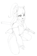 artist:muplus dark_horse inazuma usagi_yojimbo // 1280x1920 // 513KB