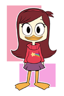 artist:sb99 cosplay disney ducktales gravity_falls mabel_pines webby_vanderquack // 600x900 // 154KB