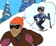 dc dick_grayson jason_todd nightwing parody red_hood the_simpsons // 324x267 // 77KB