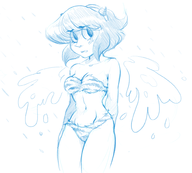 angel_(artist) cosplay lapis_lazuli lum_invader steven_universe urusei_yatsura // 1988x1795 // 1.1MB