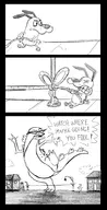 comics courage courage_the_cowardly_dog crossovers godzilla godzilla_(series) mr._colympus_2024 // 1640x3200 // 1.5MB