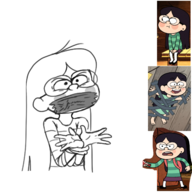 artist:smeet candy_chiu gravity_falls // 1600x1600 // 1.1MB