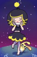 artist:jam hanazuki hanazuki_full_of_treasures hemkas yellow_hemka // 750x1160 // 575KB