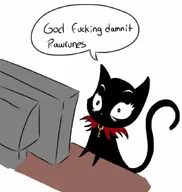 co 4chan artist:jegc caturday doom_kitty ruby_gloom_(series) // 828x874 // 63KB