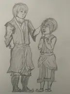 avatar:_the_last_airbender toph_beifong zuko // 3120x4160 // 2.4MB