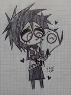 crossovers gir i_can't_sleep invader_zim nia // 2448x3264 // 829KB