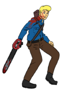 ash_williams cosplay evil_dead fred_jones scooby-doo // 655x910 // 161KB
