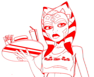 ahsoka_tano artist:panzer cosplay raisins south_park star_wars // 4391x3600 // 1.3MB