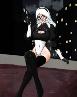 2b black_cat cosplay felicia_hardy marvel nier // 2023x2545 // 2.3MB