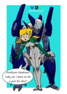 artist:xxxeros2 cosplay marvel marvel_rivals peni_parker robotboy robotboy_(series) rule_63 spdr tommy_turnbull // 1800x2500 // 1.2MB