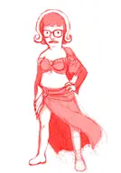 bob's_burgers cosplay liliana_vess magic:_the_gathering no._15201 tina_belcher // 596x851 // 191KB