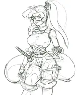 alien_vs_predator artist:van callie_briggs capcom caturday cosplay linn_kurosawa swat_kats // 733x862 // 100KB