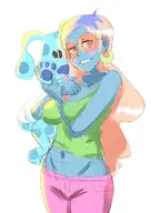 blue blue's_clues euwrecker personification teennick // 860x1214 // 639KB