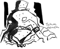 artist:terrible_the_drawfag league_of_legends mike_mignola parody tahm_kench // 613x507 // 48KB