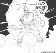 artist:liefeldianabomination parody rob_liefeld uncle_grandpa uncle_grandpa_(series) // 1640x1562 // 623KB