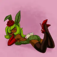 artist:carelessdoodler playboy_bunny shanon_stone wakfu // 900x900 // 590KB