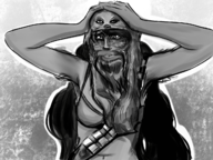 chewbacca cosplay fx noir_anon personification star_wars // 1280x960 // 1.0MB