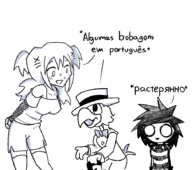 artist:niaceyanon crossovers disney i_can't_sleep josé_carioca lacey lacey_games nia tag-team_tournament_2023 the_three_caballeros // 911x807 // 22KB