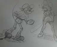 disney mickey_mouse minnie_mouse parody sonic_the_hedgehog_(series) // 2316x1890 // 2.1MB