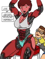 artist:liquidmark-alpha bubbles faye_whitaker questionable_content // 618x800 // 135KB