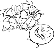 artist:arty-platypi looney_tunes maggie_pesky parody the_buzz_on_maggie // 840x743 // 214KB