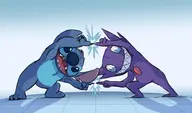 bonsugee crossovers disney dragon_ball lilo_and_stitch parody pokemon sableye stitch // 1239x730 // 259KB