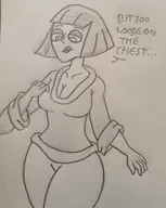 artist:billyfutureboy cosplay danny_phantom disney goof_troop maddie_fenton peg_pete // 2494x3127 // 2.4MB