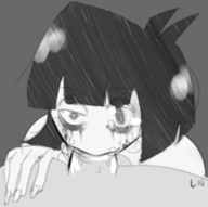 artist:erohoney creepy_susie fellatio nude the_oblongs // 774x771 // 350KB