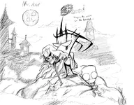 artist:onlyfansart crossovers gir invader_zim jack masters_of_the_universe mr._colympus_2023 samurai_jack skeletor zim // 2139x1666 // 1.2MB