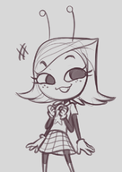 artist:mahmapuu maggie_pesky the_buzz_on_maggie // 539x761 // 181KB