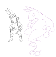 alice artist:fudgy_fart bloody_roar bob's_burgers cosplay louise_belcher // 1467x1504 // 406KB