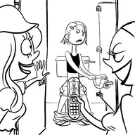 artist:lhk jenny karine the_bellybuttons vicky // 598x599 // 162KB