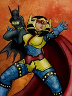 artist:dravotnogg batgirl big_barda cassandra_cain colors_by_anonymous dc // 916x1212 // 1.3MB