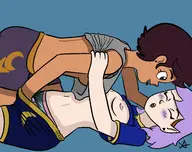 amity_blight artist:noobishkor fingering luz_noceda the_owl_house // 2625x2077 // 295KB