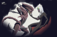 alien artist:fours crossovers duck_dodgers_in_the_24th_and_12_century looney_tunes nude queen_tyr'ahnee xenomorph // 1061x696 // 570KB