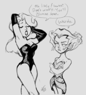 artist:yoto dc dcau poison_ivy the_batman // 1015x1118 // 480KB