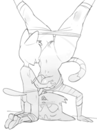 artist:dbaru bottomless caturday fran incest litterbox_comics titfuck topless vincent // 1065x1446 // 444KB