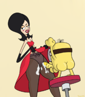 artist:jacinth despicable_me masturbation minions nude scarlet_overkill // 983x1118 // 285KB