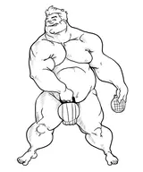 artist:boris marvel nude the_blob x-men // 800x958 // 181KB