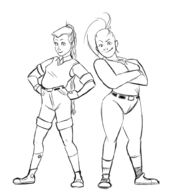 artist:fudgy_fart dean_venture hank_venture rule_63 venture_bros // 910x1000 // 273KB