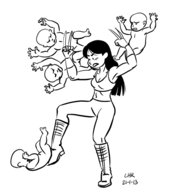 artist:lhk gustav_vigeland laura_kinney marvel parody x-23 x-men // 600x600 // 31KB