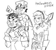 coc cosplay general_freedom lovely_ladybug marley's_dad marley's_mom marley_bishop mighty_mantis skathi the_lovely_ladybug // 1489x1327 // 645KB