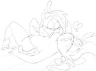 artist:dbaru catgirl caturday mighty_magiswords nude vambre_warrior witchy_simone // 1772x1302 // 491KB