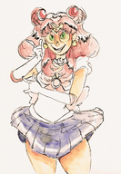 artist:cephalophilia cosplay dc pretty_guardian_sailor_moon sailor_moon starfire teen_titans // 839x1208 // 1.5MB